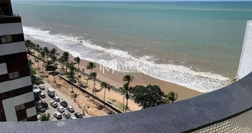 As - apartamento beira mar - 178 m² - 3 quartos - 01 suíte - avenida boa viagem - recife/pe