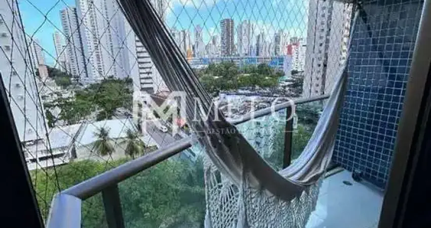 Apartamento para locação (com moveis planejados) de alto padrão em boa viagem, 4 quartos, 2 vagas de garagem.