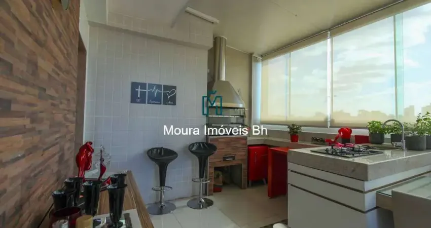 Cobertura, 4 quartos sendo 2 suítes, 3 vagas no bairro itapoã