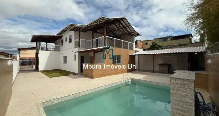 Casa 7 quartos, 5 banheiros, 2 suítes, 6 vagas piscina - planalto