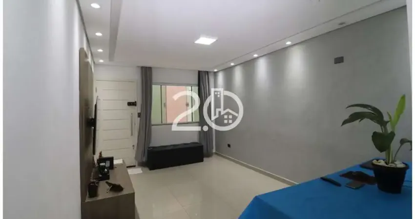 Sobrado em condomínio para locação em são paulo, vila nivi, 2 dormitórios, 2 banheiros, 2 vagas