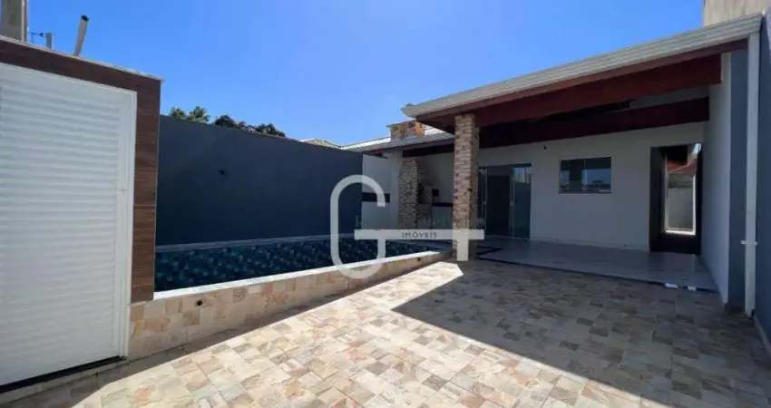 Casa com 2 dormitórios à venda, 96 m² por R$ 480.000,00 - Flora Rica II - Peruíbe/SP