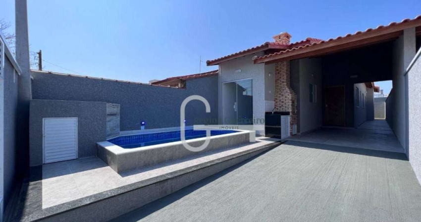 Casa com 3 dormitórios à venda, 115 m² por R$ 435.000,00 - Cidade Nova Peruibe - Peruíbe/SP