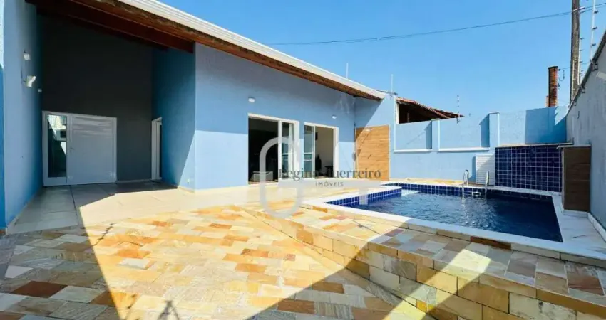 Casa com 4 dormitórios à venda, 165 m² por R$ 740.000,00 - Parque Balneário Oásis - Peruíbe/SP
