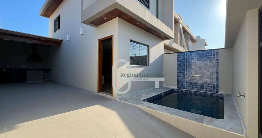Casa com 2 dormitórios à venda, 44 m² por R$ 450.000,00 - Cidade Nova Peruibe - Peruíbe/SP
