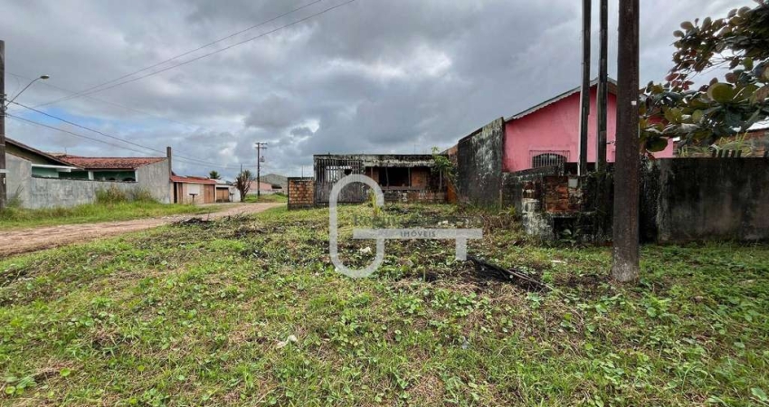 Terreno à venda, 255 m² por R$ 140.000,00 - Estância São José - Peruíbe/SP