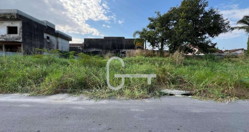 Terreno à venda, 250 m² por R$ 160.000,00 - Estância São José - Peruíbe/SP