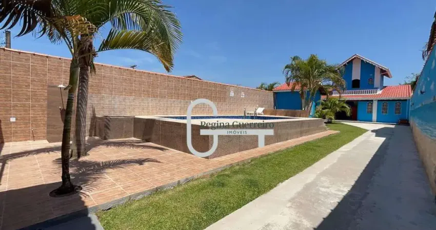 Casa com 3 dormitórios à venda, 126 m² por r$ 550.000,00 - estância balneária maria helena novaes - peruíbe/sp