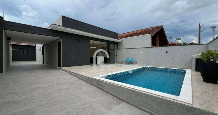 Casa com 3 dormitórios à venda, 146 m² por R$ 780.000,00 - Parque Balneário Oásis - Peruíbe/SP