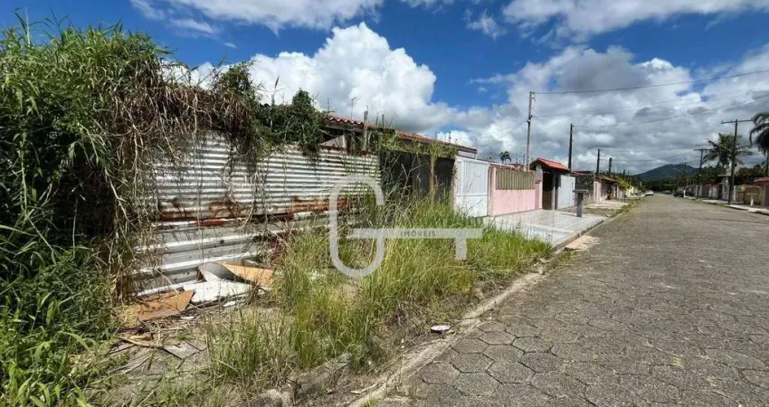 Terreno à venda, 240 m² por R$ 180.000,00 - Jardim Peruíbe - Peruíbe/SP