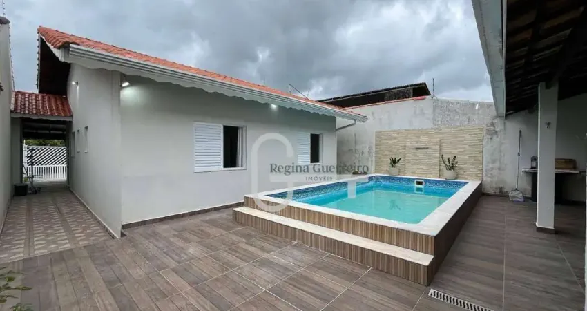 Casa com 3 dormitórios à venda, 110 m² por R$ 480.000,00 - Estância São José - Peruíbe/SP