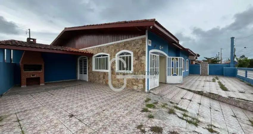 Casa com 3 dormitórios à venda, 108 m² por R$ 380.000,00 - Balneário Florida - Peruíbe/SP