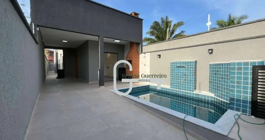 Casa com 3 dormitórios à venda, 94 m² por R$ 450.000,00 - Cidade Nova Peruíbe	 - Peruíbe/SP