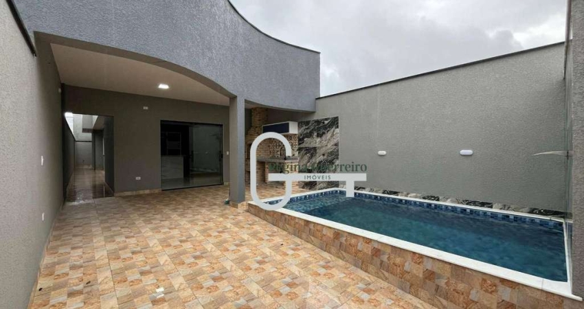 Casa com 3 dormitórios à venda, 95 m² por R$ 420.000,00 - Parque D'Aville Residencial - Peruíbe/SP
