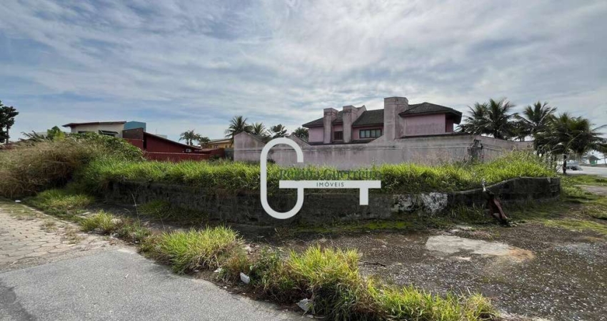 Terreno à venda, 337 m² por R$ 450.000,00 - Cidade Nova Peruíbe	 - Peruíbe/SP