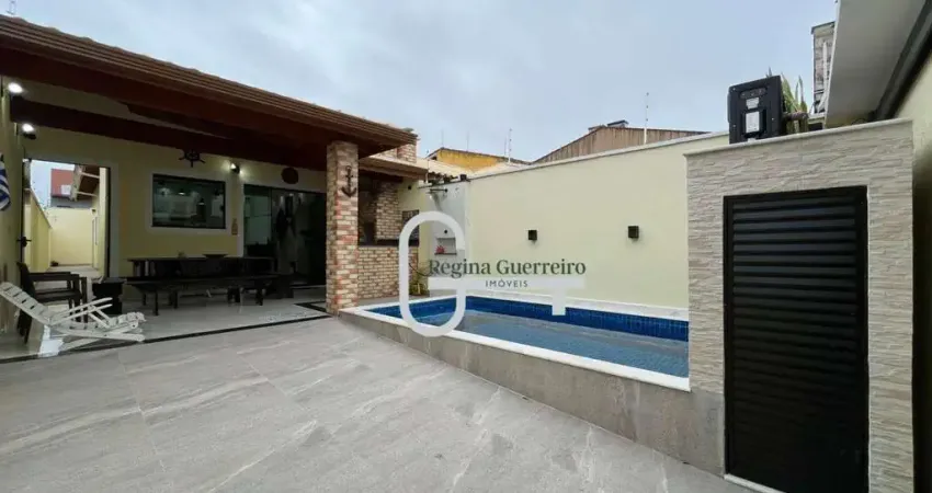 Casa com 3 dormitórios à venda, 92 m² por r$ 580.000,00 - parque d'aville residencial - peruíbe/sp