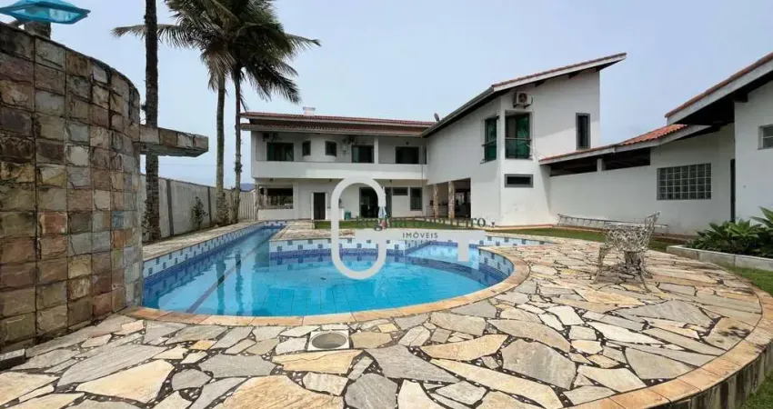 Casa com 5 dormitórios à venda, 550 m² por r$ 2.500.000,00 - bougainvillee v - peruíbe/sp