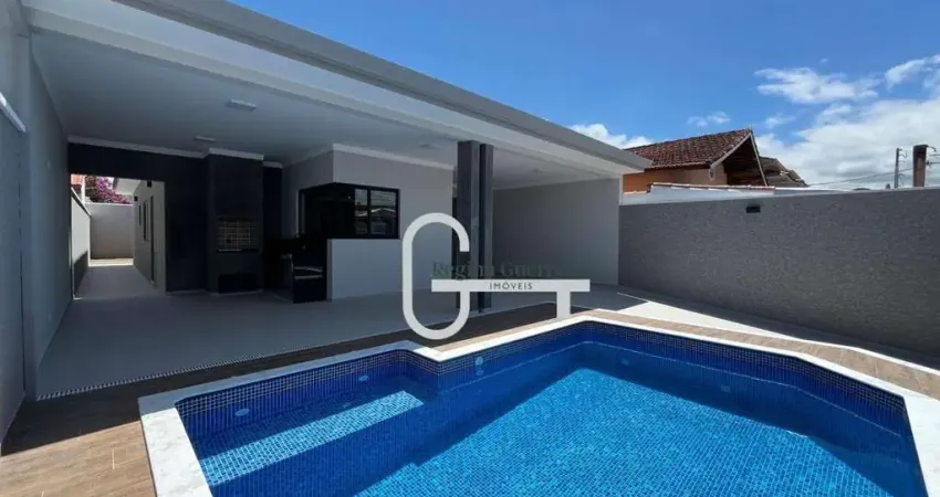 Casa com 3 dormitórios à venda, 146 m² por r$ 850.000,00 - parque balneário oásis - peruíbe/sp