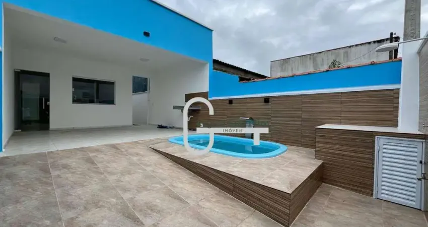 Casa com 2 dormitórios à venda, 80 m² por r$ 400.000,00 - balneário josedy - peruíbe/sp