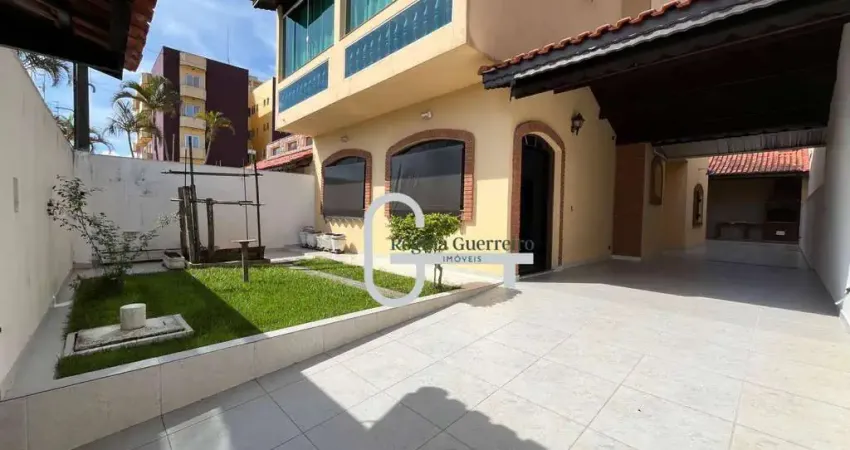 Casa com 4 dormitórios à venda, 246 m² por r$ 750.000,00 - balneário três marias - peruíbe/sp