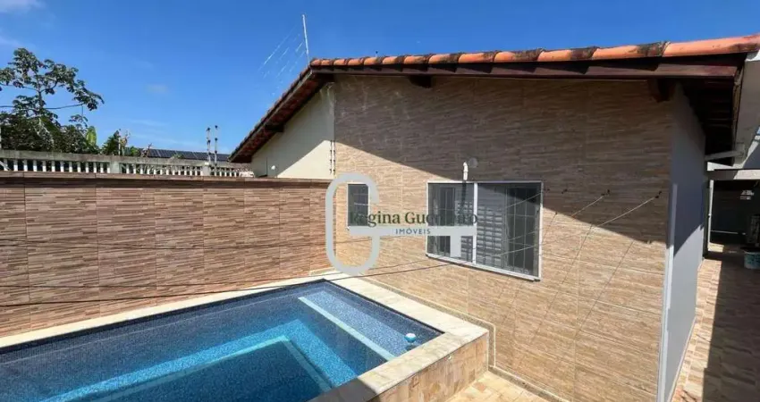 Casa com 3 dormitórios à venda, 100 m² por r$ 370.000,00 - parque d'aville residencial - peruíbe/sp