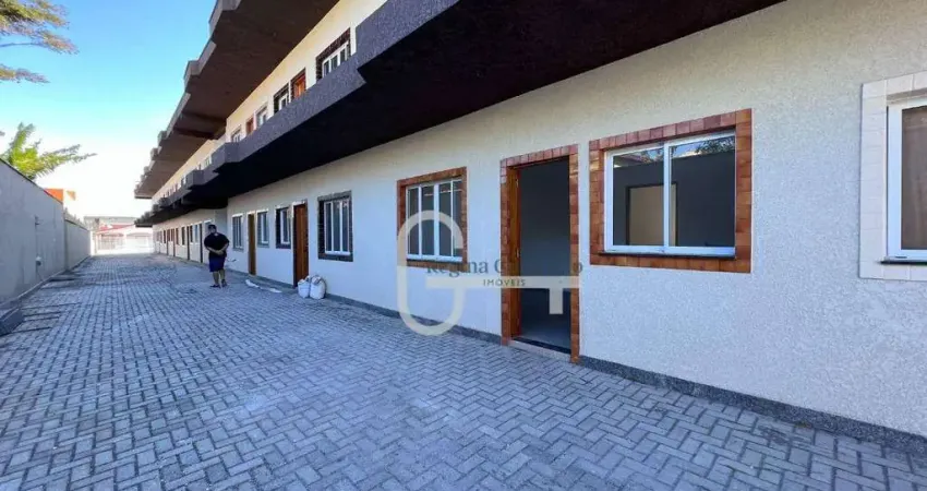 Apartamento com 1 dormitório à venda, 36 m² por r$ 250.000,00 - estância balneária maria helena novaes - peruíbe/sp