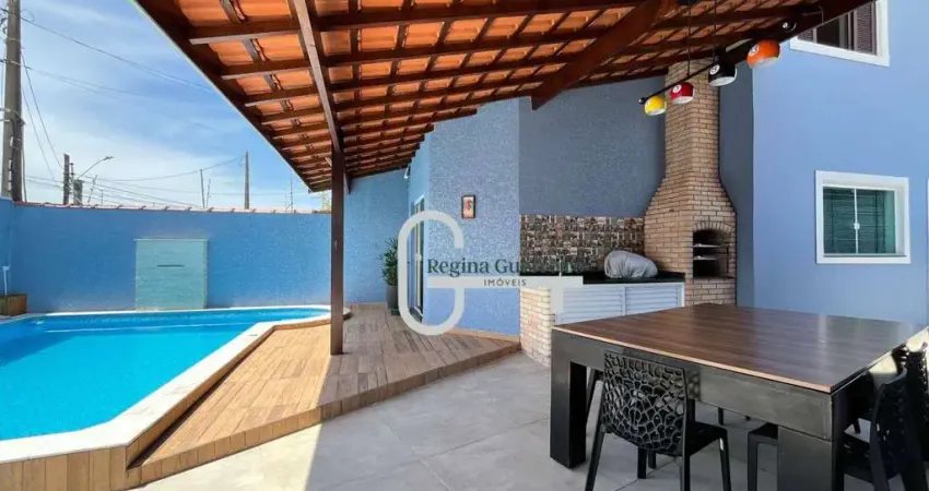 Casa com 3 dormitórios à venda, 110 m² por R$ 610.000,00 - Cidade Nova Peruibe - Peruíbe/SP