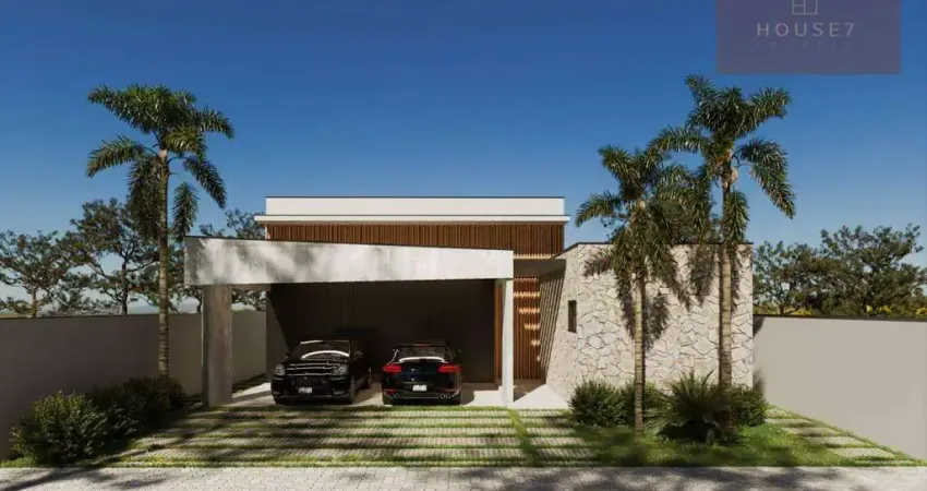 Casa linear 4 suítes no condomínio arquipélago de manguinhos