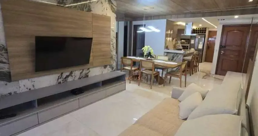 Apartamento frente mar 4 quartos com 3 suítes na mata da praia