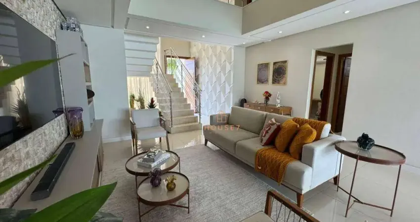 Casa em condomínio fechado com 4 quartos à venda na Avenida Talma Rodrigues Ribeiro, Boulevard Lagoa, Serra