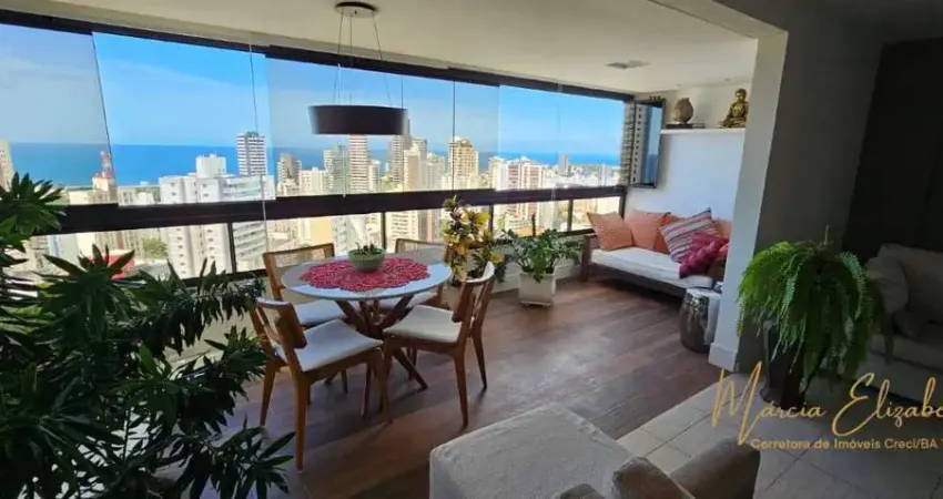 Condomínio Mansão Giovanni Bellini - Apartamento 3 Quartos Vista Mar - Jardim Apipema - Ondina