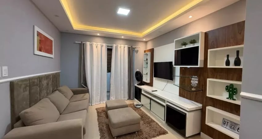 Apartamento mobiliado 2 dorm. 1 suite 1 vaga de garagem