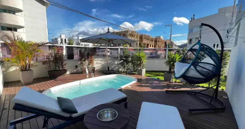 Apartamento GARDEN MOBILIADO com piscina privativa na Região das Gaivotas, na Praia dos Ingleses