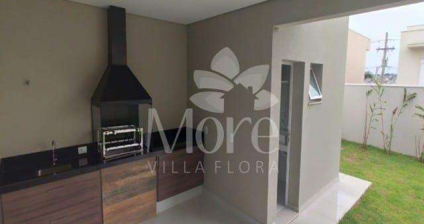 LOCAÇÃO de Lindo Sobrado de Alto Padrão, com 3 Suítes, Cozinha Planejada, Sala Ampla, Quintal com Linda Área Gourmet no Condomínio Rela Park Sumaré/SP