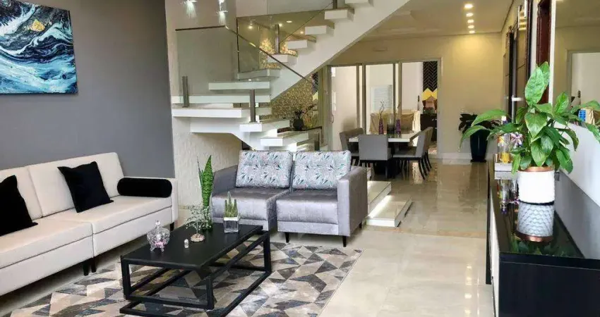 Casa à venda em Hortolândia, Jardim Golden Park Residence, com 3 suítes, com 248 m², Golden Park