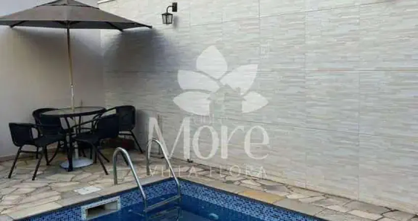 Casa à venda em sumaré, parque villa flores, com 3 quartos, com 90 m², villa flora