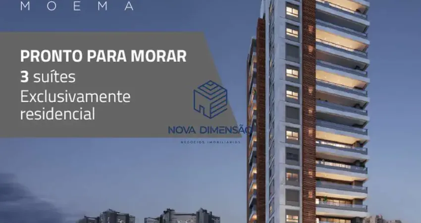 Apartamento com 3 quartos à venda na Alameda dos Nhambiquaras, 1468, Moema, São Paulo