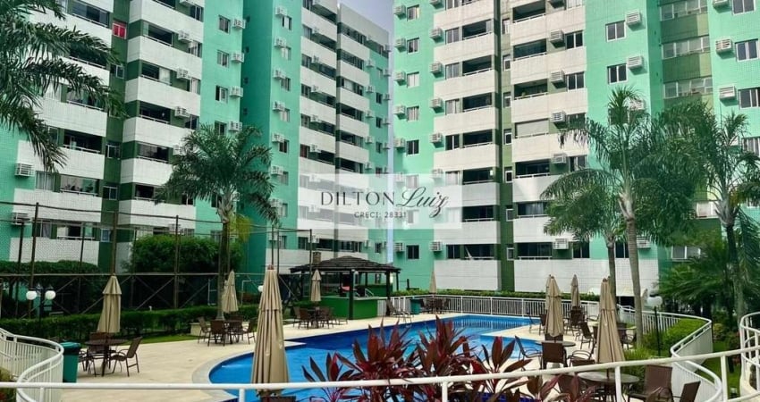 Apartamento à venda em Lauro de Freitas-BA, Recreio Ipitanga! 2 quartos, 1 suíte, 1 sala, 2 banheiros, 1 vaga, 59m²!