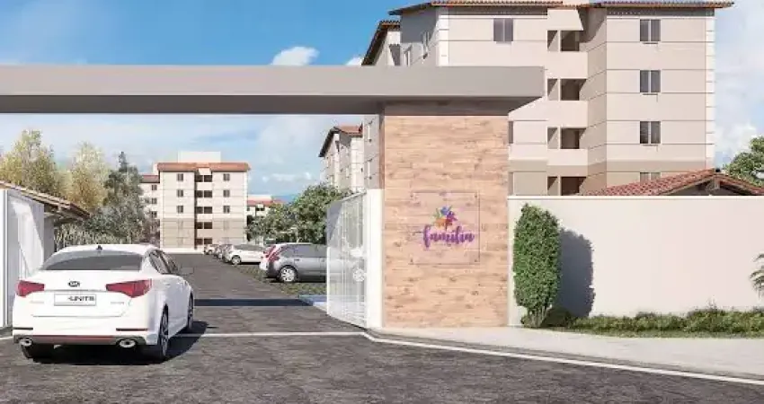 Apartamento de 2 quartos em ipiranga, nova iguaçu -residencial família.