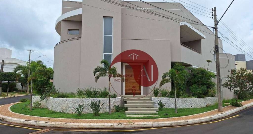 Sobrado com 4 dormitórios, 430 m² - venda por R$ 2.250.000,00 ou aluguel por R$ 12.230,00/mês - Recanto Real - São José do Rio Preto/SP