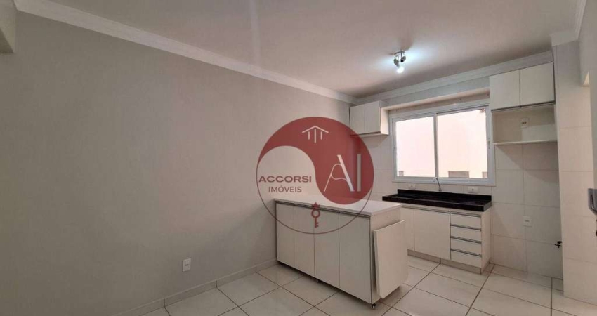 Apartamento com 1 dormitório para alugar, 45 m² - Vila Imperial - SJRP/SP