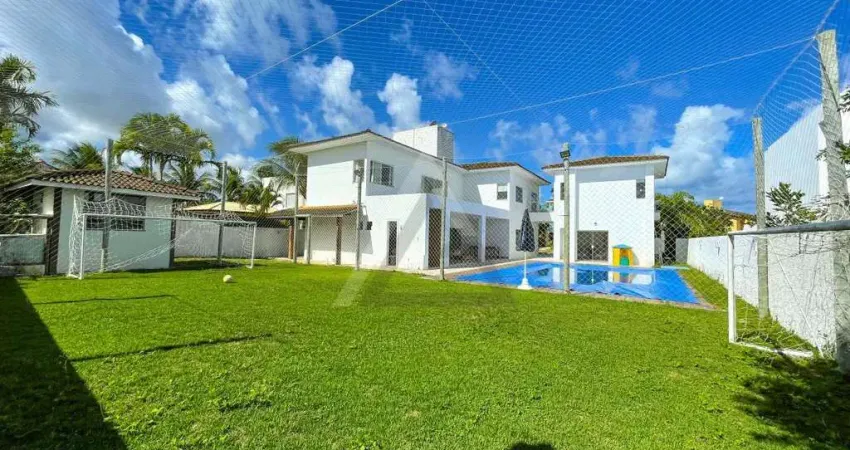 Casa em Condomínio para Venda em Camaçari, Busca Vida, 4 dormitórios, 4 suítes, 7 banheiros, 4 vagas