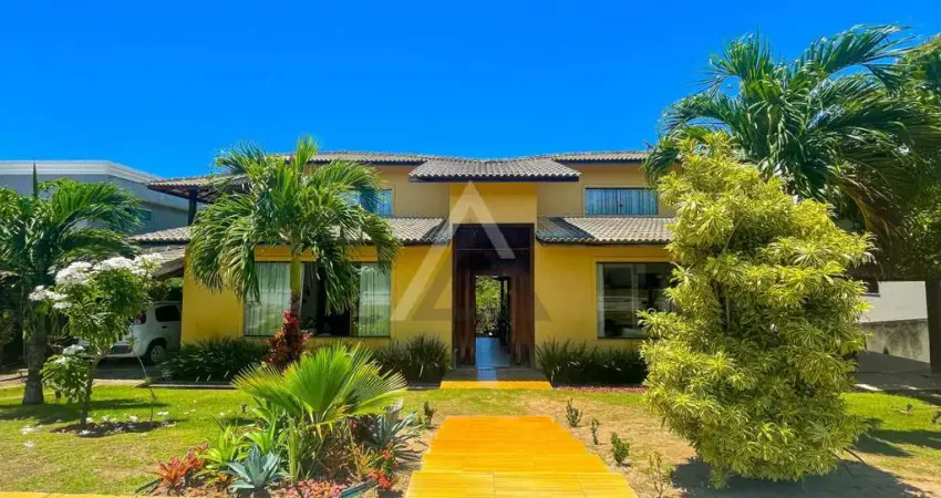 Casa em Condomínio para Venda em Camaçari, Busca Vida, 8 dormitórios, 8 suítes, 12 banheiros, 4 vagas