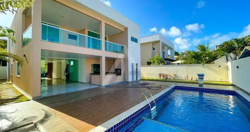 Casa para Venda em Lauro de Freitas, Vilas do Atlântico, 5 dormitórios, 4 suítes, 6 banheiros, 2 vagas
