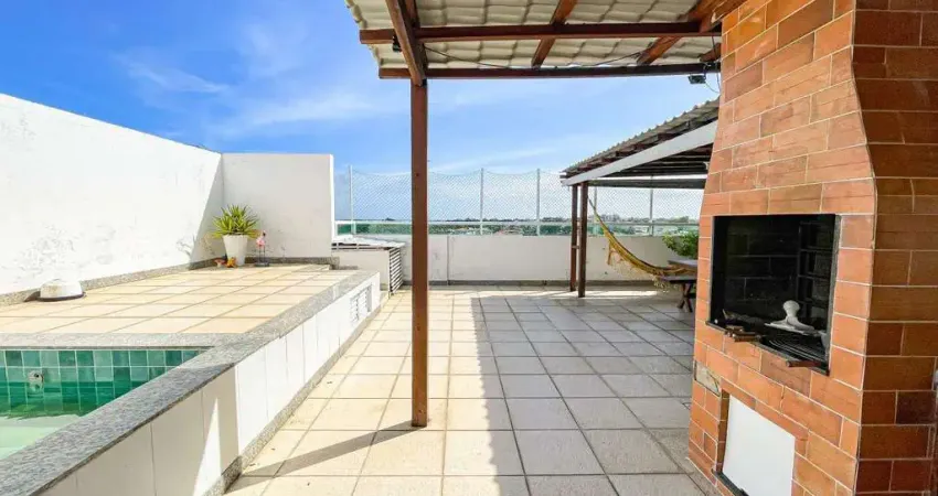 Cobertura para venda em lauro de freitas, buraquinho, 3 dormitórios, 2 suítes, 4 banheiros, 2 vagas