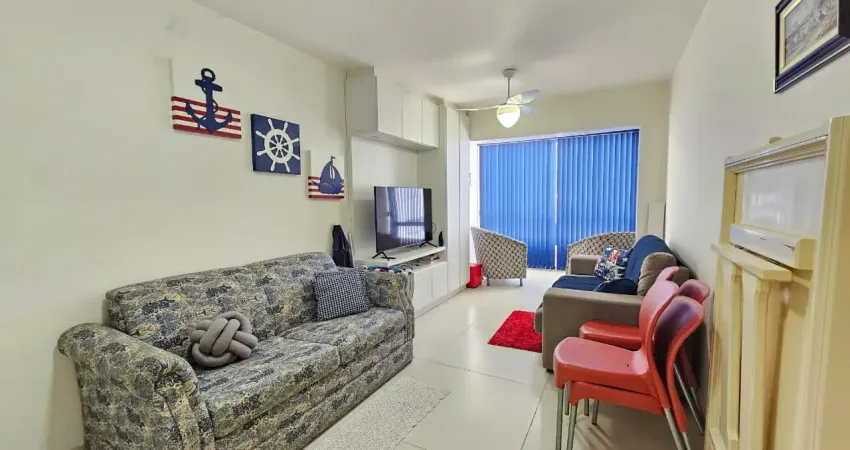 Apartamento 01 dormitório, sacada de frente, para aluguel de temporada no centro de capão!