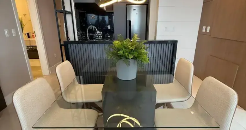 Três dormitórios mobiliado e decorado centro de capão da canoa