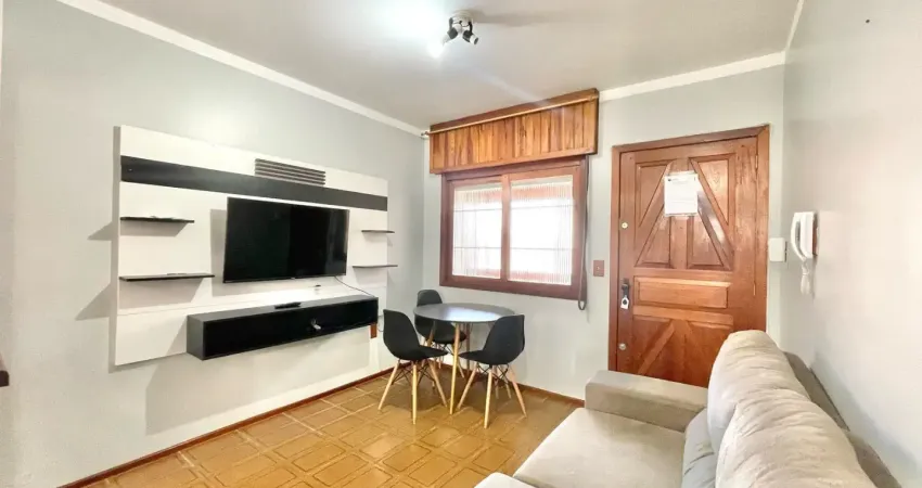 Apartemnto 01 dormitório mobilaido no centro de capão da canoa!