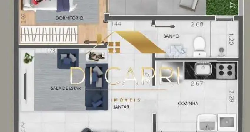 Apartamento com 1 quarto à venda na Rua Uruçuca, 129, Tatuapé, São Paulo