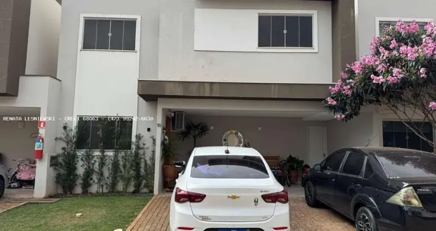 Sobrado em Condomínio para Venda em Campo Grande, Vila Nasser, 3 dormitórios, 1 suíte, 2 banheiros, 2 vagas